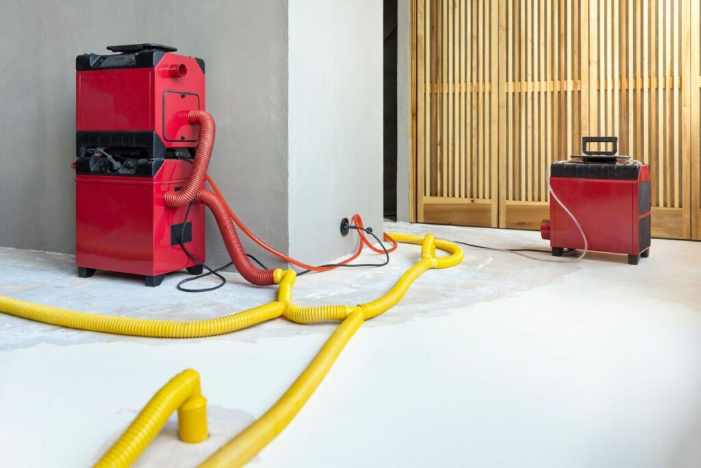 stock photo water damage restoration service for a leaking home environment with industrial air movers 2350225429 800h Sewage Cleanup Services: What Homeowners Need to Know After a Sewage Backup stock photo water damage restoration service for a leaking home environment with industrial air movers 2350225429 800h Sewage Cleanup Services: What Homeowners Need to Know After a Sewage Backup