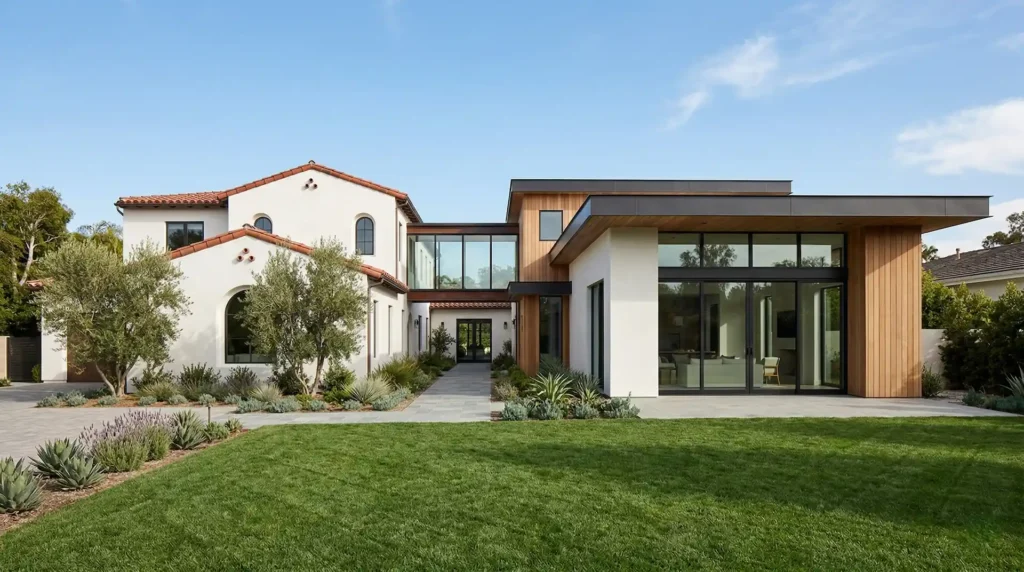 General Contractor in Orange County discussing a home renovation project